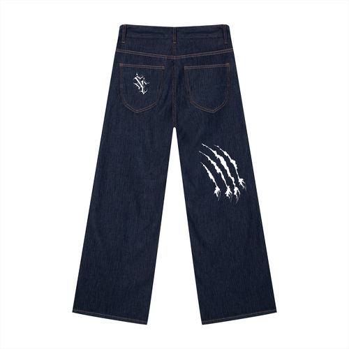 Pantera Loose Fit Wide Leg Jeans