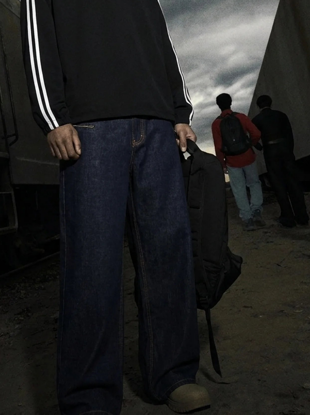 Midnight Straight Leg Denim Jean
