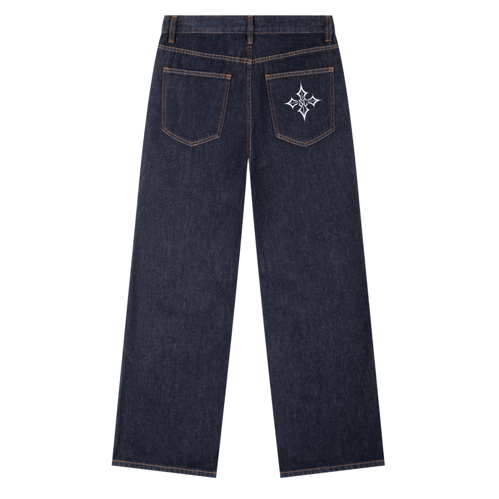 Midnight Straight Leg Denim Jean