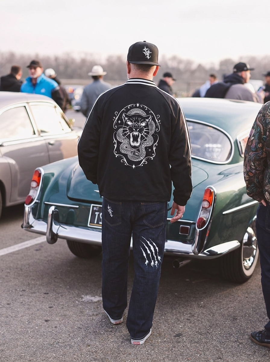 Pantera Collar Sweatshirt